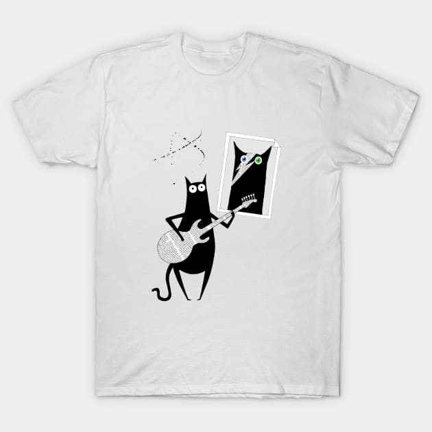 Guitar T-Shirt by Scratch